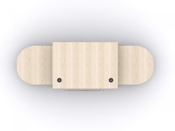 ECO-1745 Sustainable Display Counter - Plan View